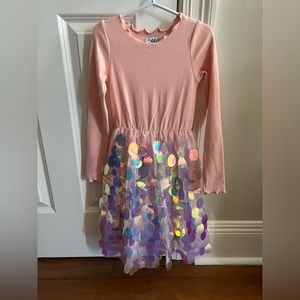 Lola and the Boys size 8 VVGUC Paillette Magic Dress